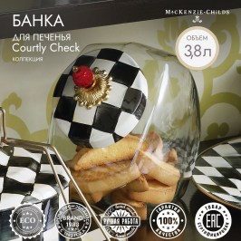 Банка для печенья Courtly Check 89235-40R
